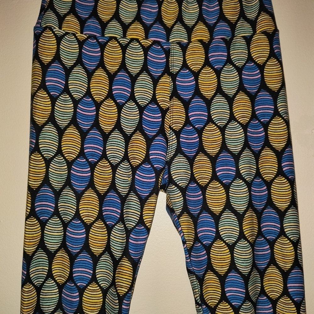 LuLaRoe Multicolor Patterned Leggings